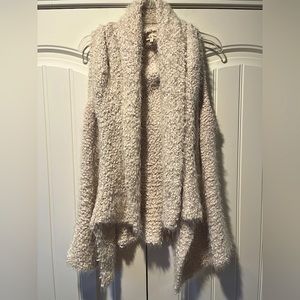 Cozy one size cream vest